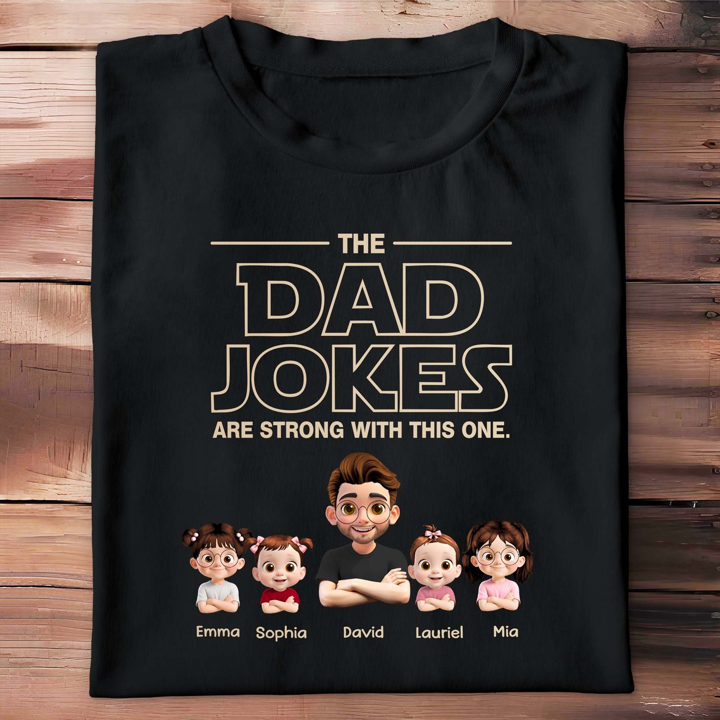 The Dad Jokes Are Strong With This One, Cartoon Family