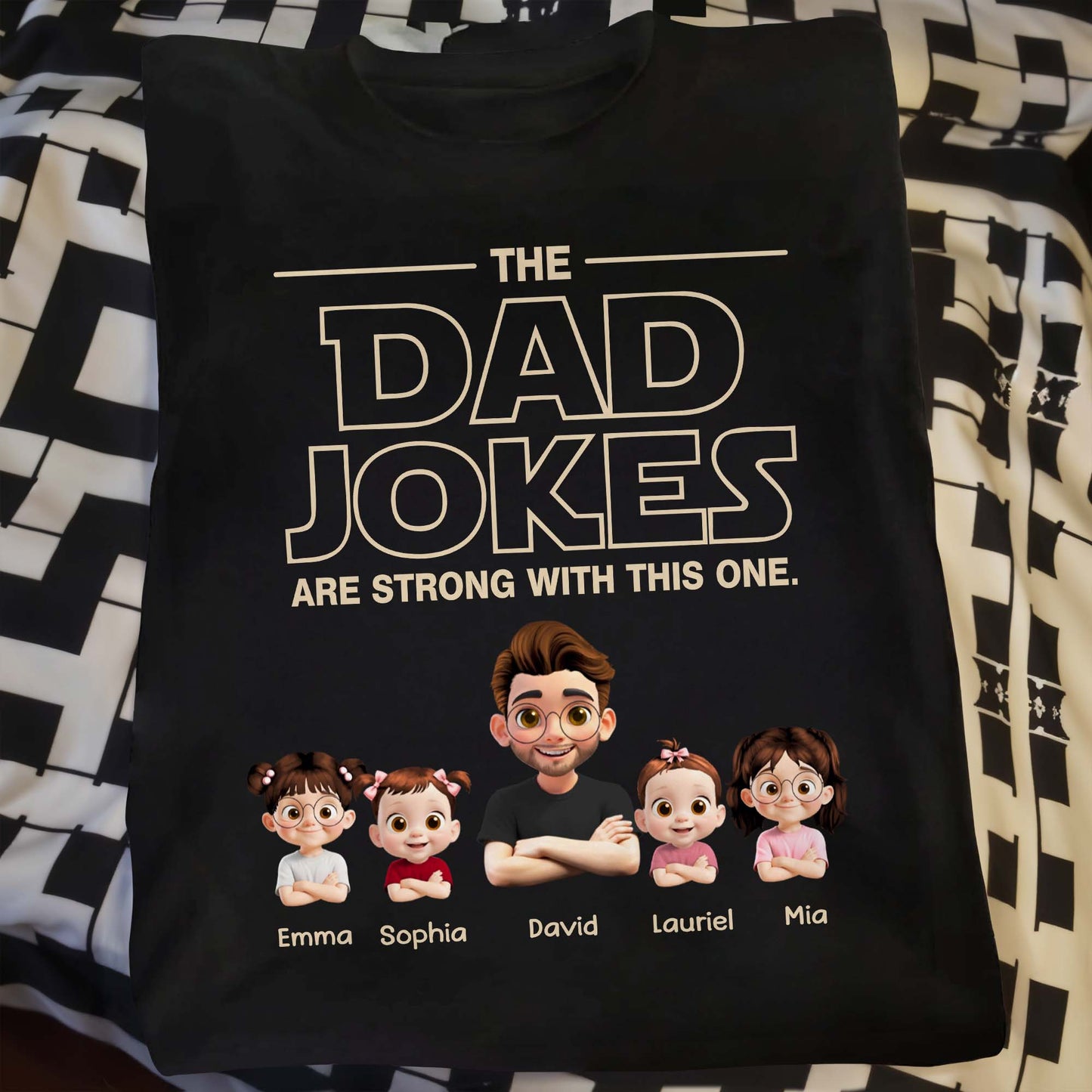 The Dad Jokes Are Strong With This One, Cartoon Family