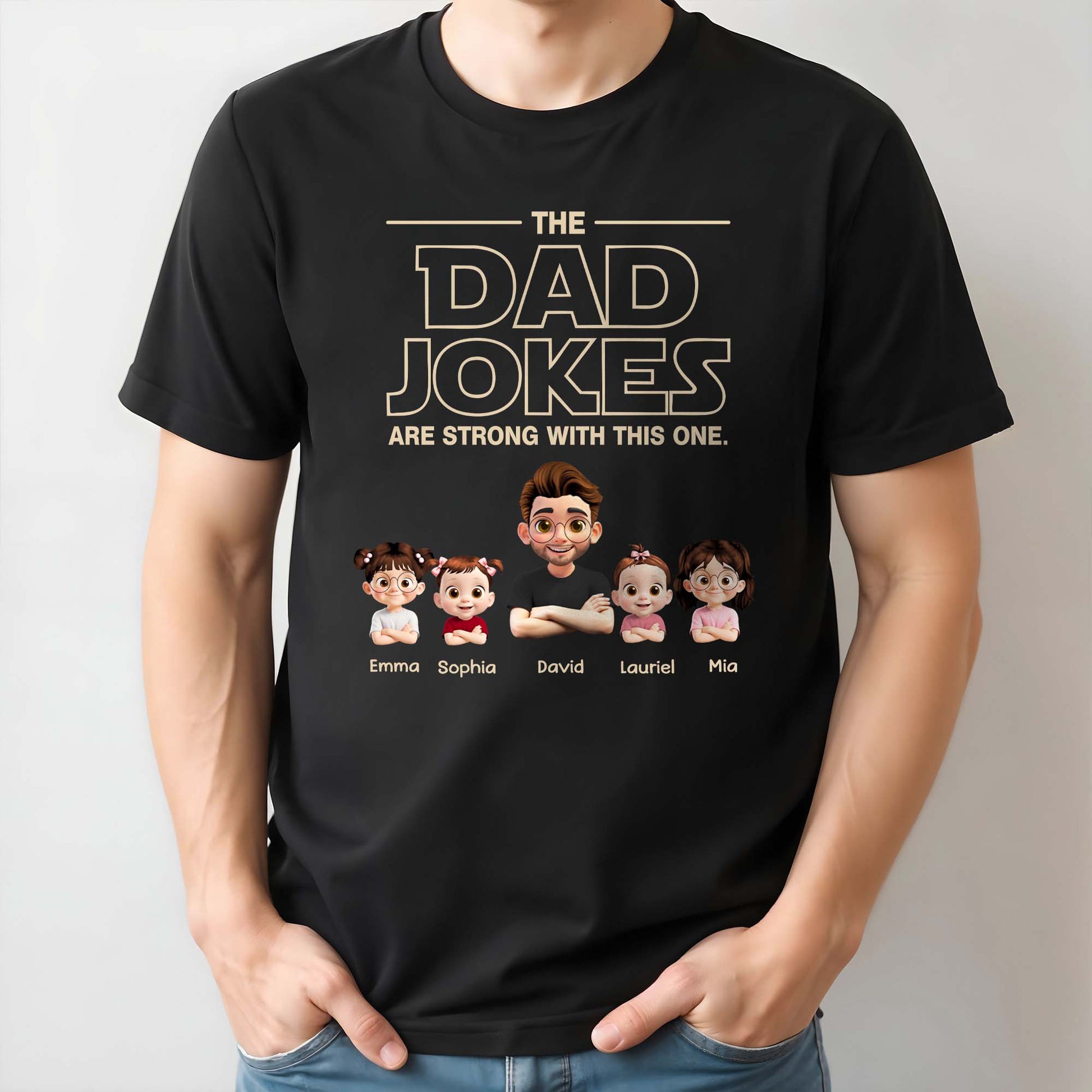 The Dad Jokes Are Strong With This One, Cartoon Family