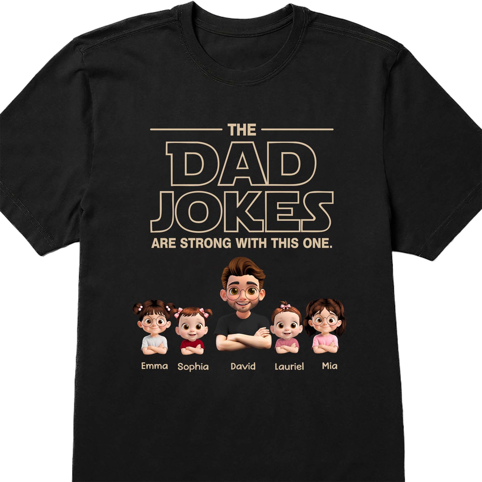 The Dad Jokes Are Strong With This One, Cartoon Family