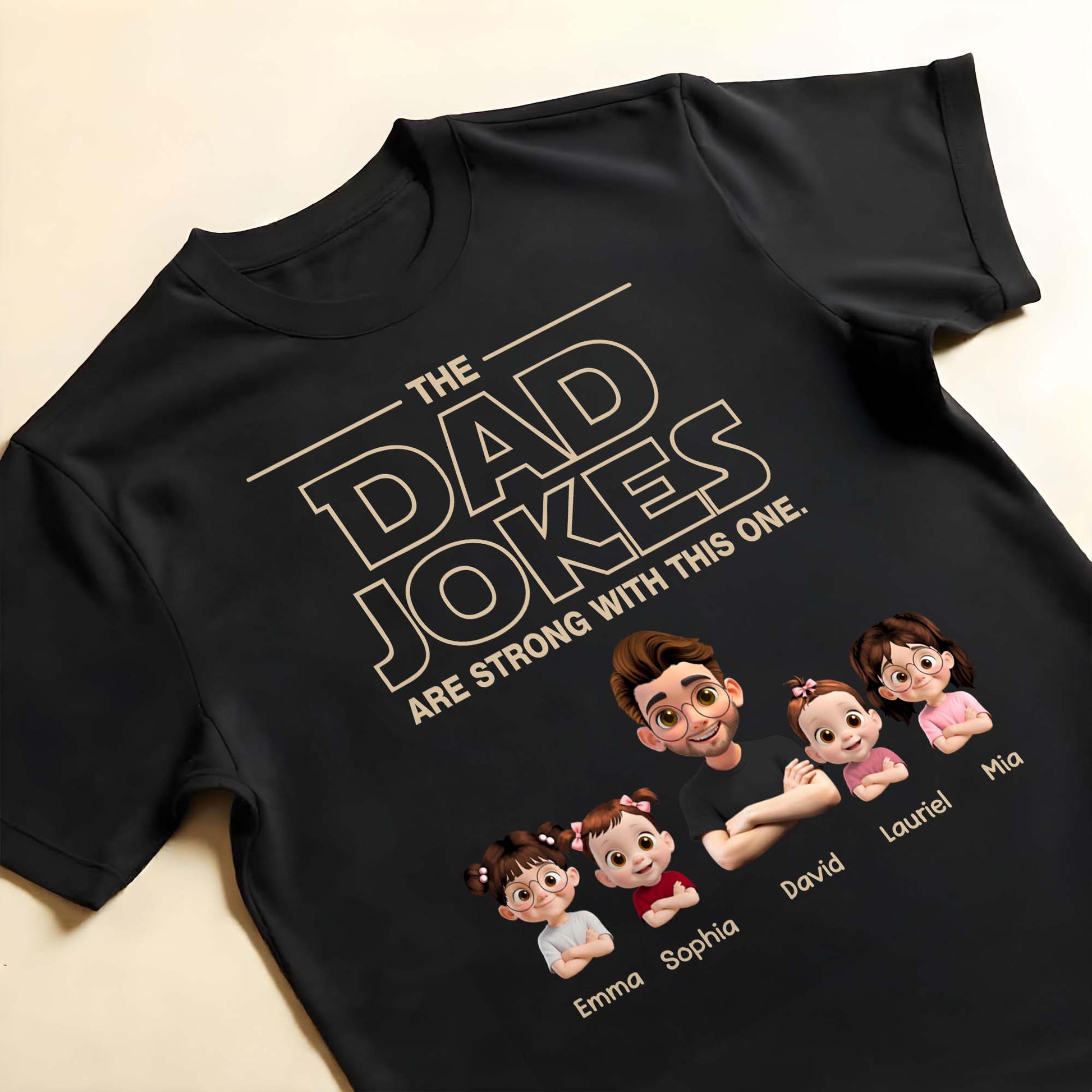 The Dad Jokes Are Strong With This One, Cartoon Family