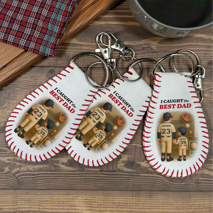 I Caught the Best Dad Baseball Theme