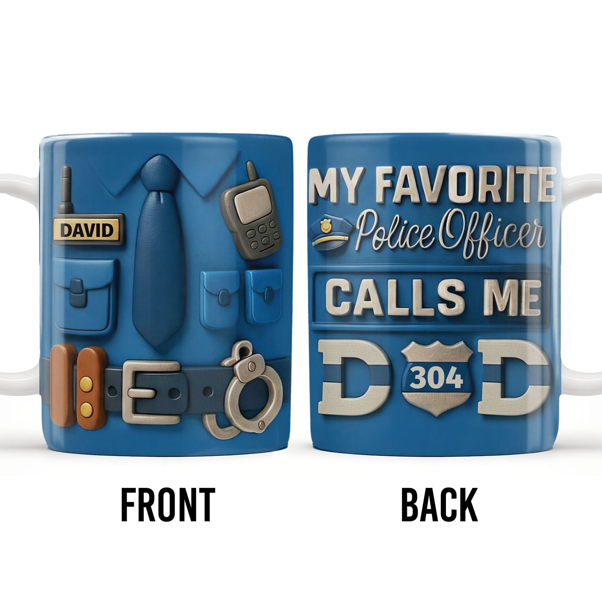 My Favorite Police Officer Calls Me Dad With Police Badge