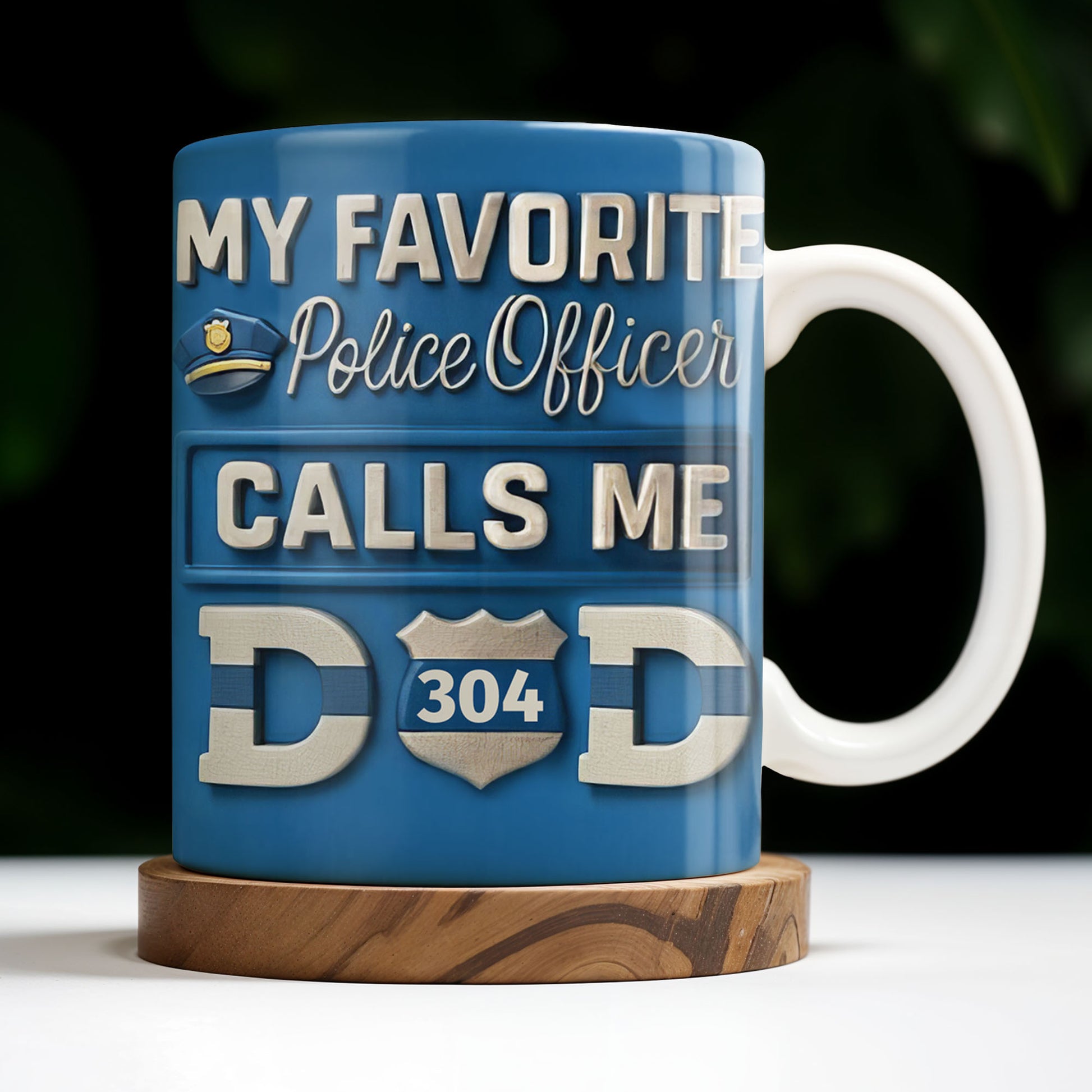 My Favorite Police Officer Calls Me Dad With Police Badge