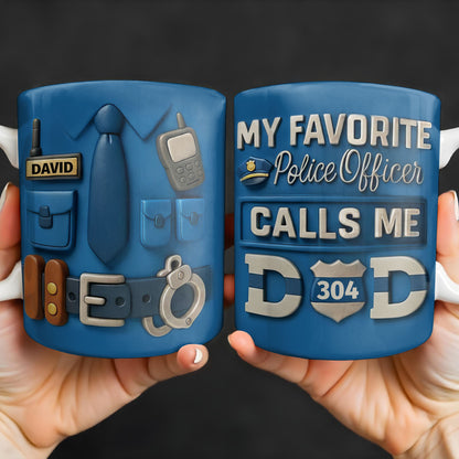 My Favorite Police Officer Calls Me Dad With Police Badge