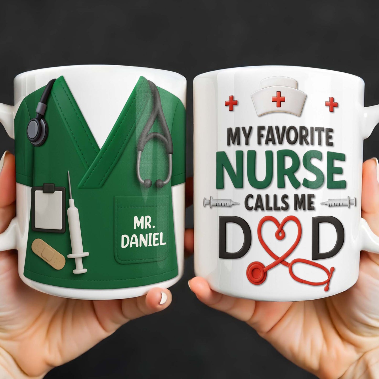 Customizable Nursing Professional Design