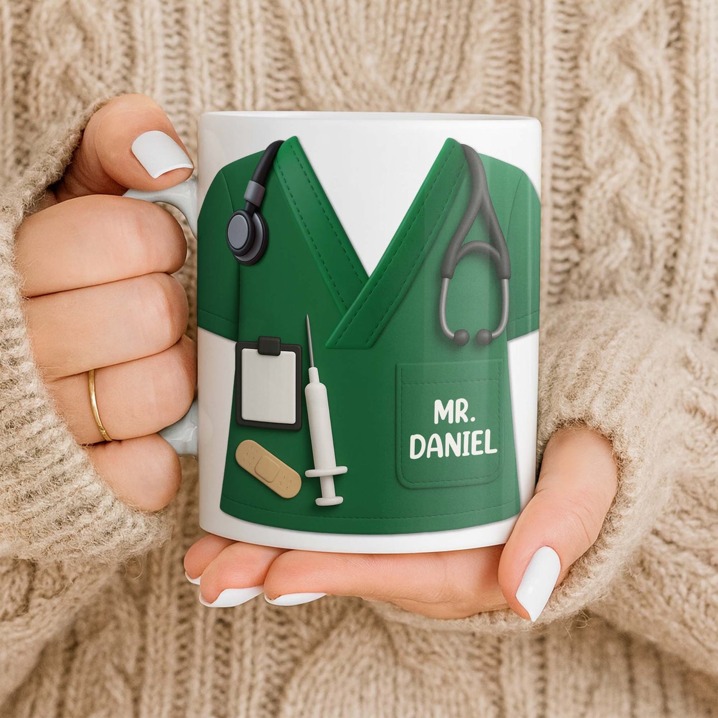 Customizable Nursing Professional Design