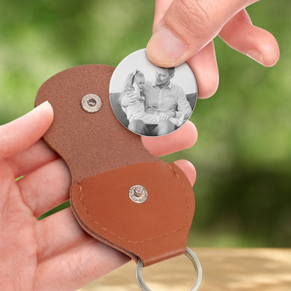 I'll Love You Forever, Keychain With Custom Photo