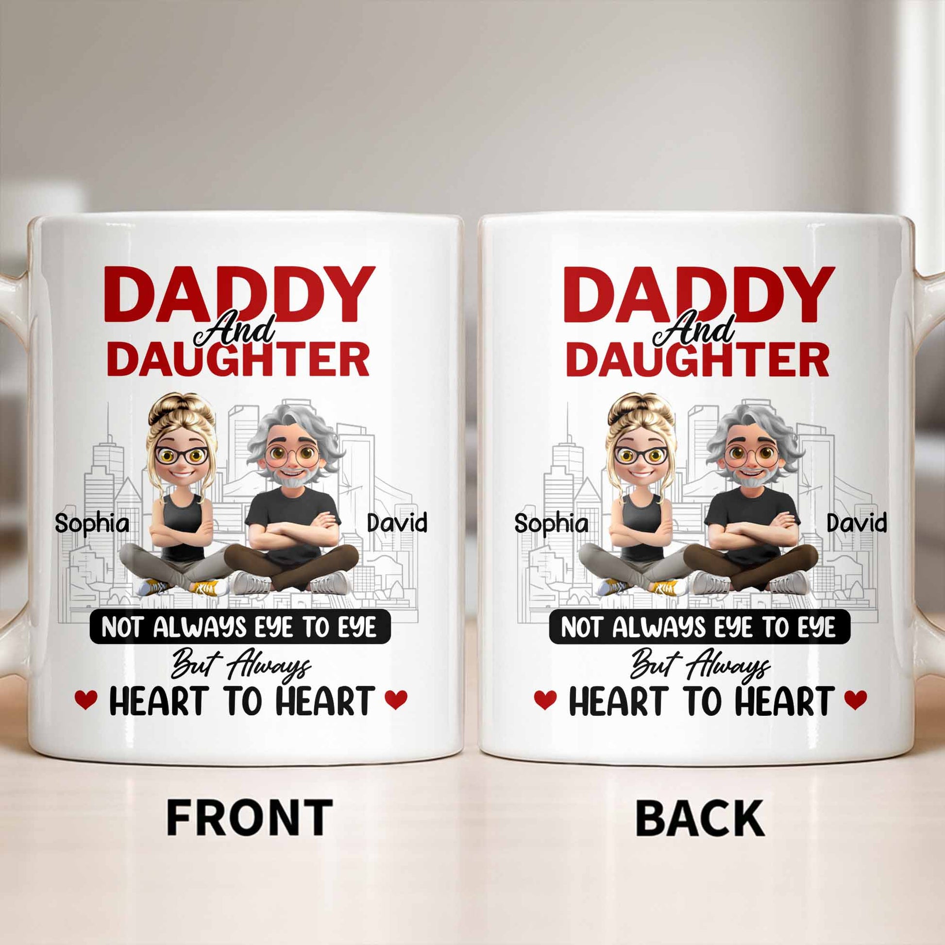 Not Always Eye To Eye But Always Heart To Heart, Cityscape