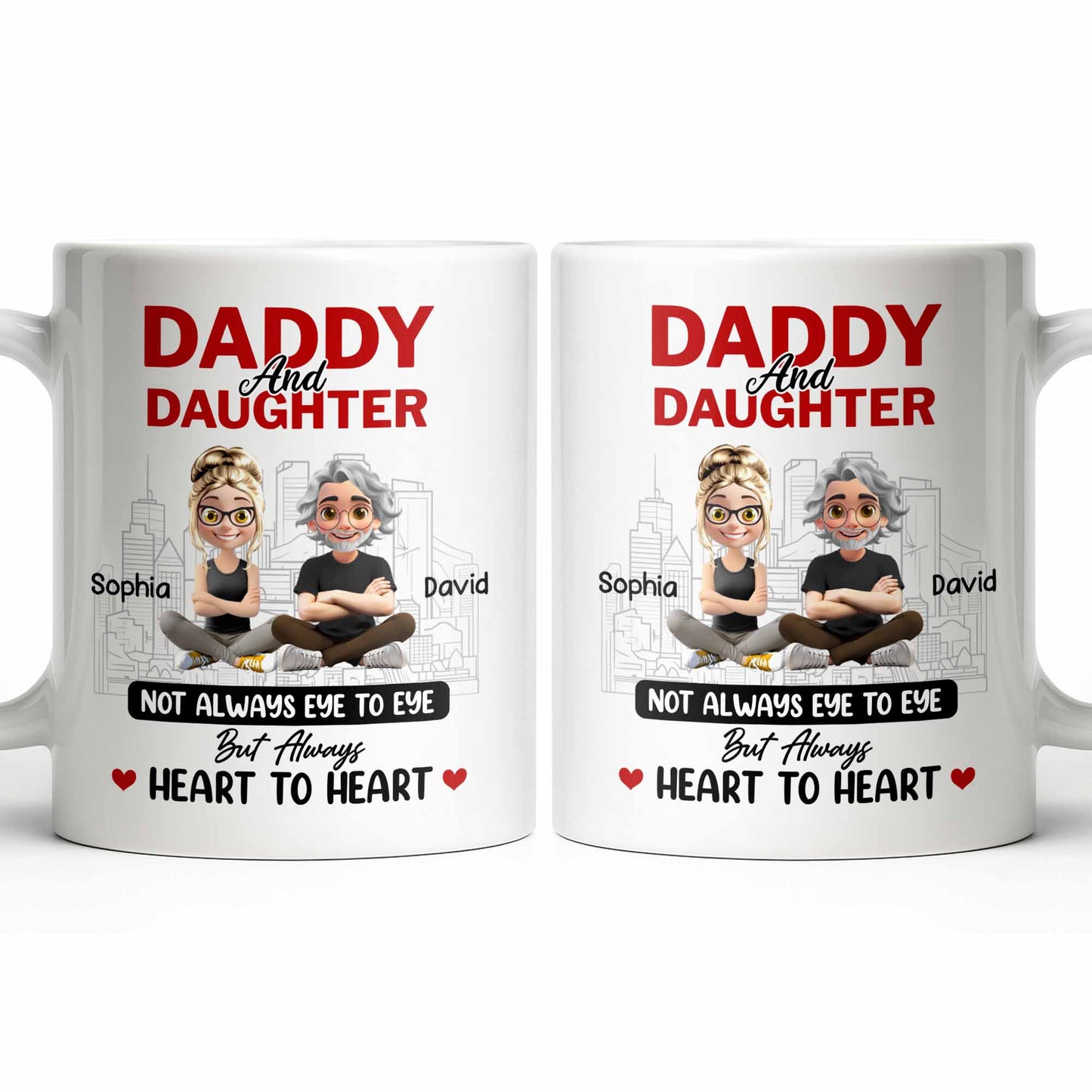 Not Always Eye To Eye But Always Heart To Heart, Cityscape