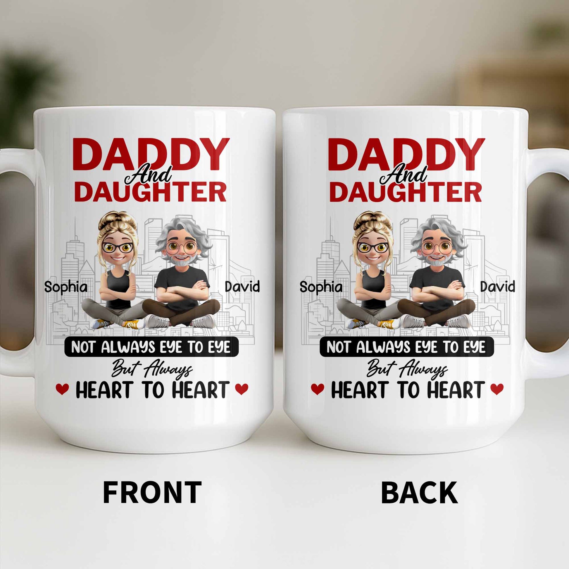 Not Always Eye To Eye But Always Heart To Heart, Cityscape