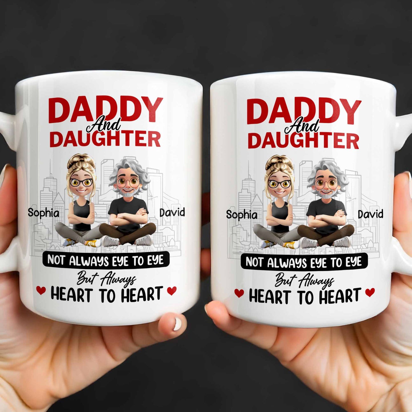 Not Always Eye To Eye But Always Heart To Heart, Cityscape