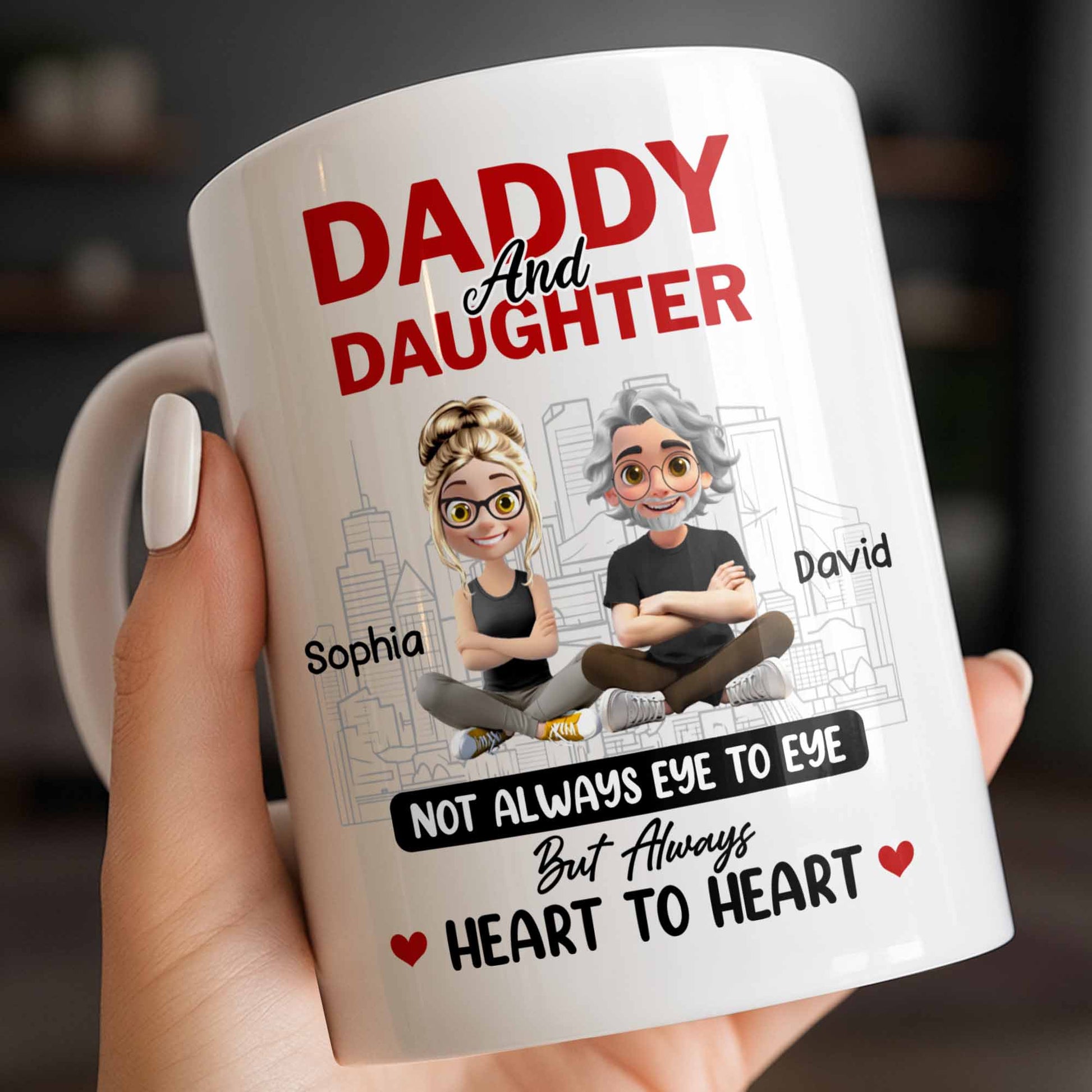 Not Always Eye To Eye But Always Heart To Heart, Cityscape