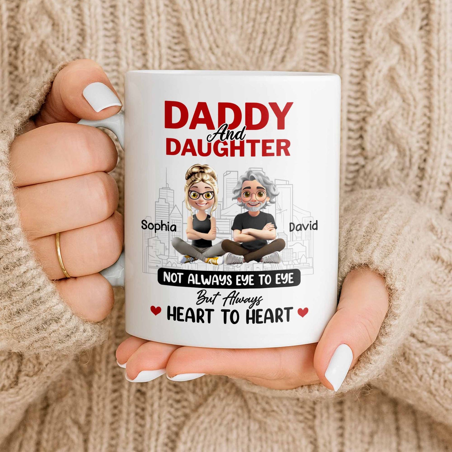 Not Always Eye To Eye But Always Heart To Heart, Cityscape