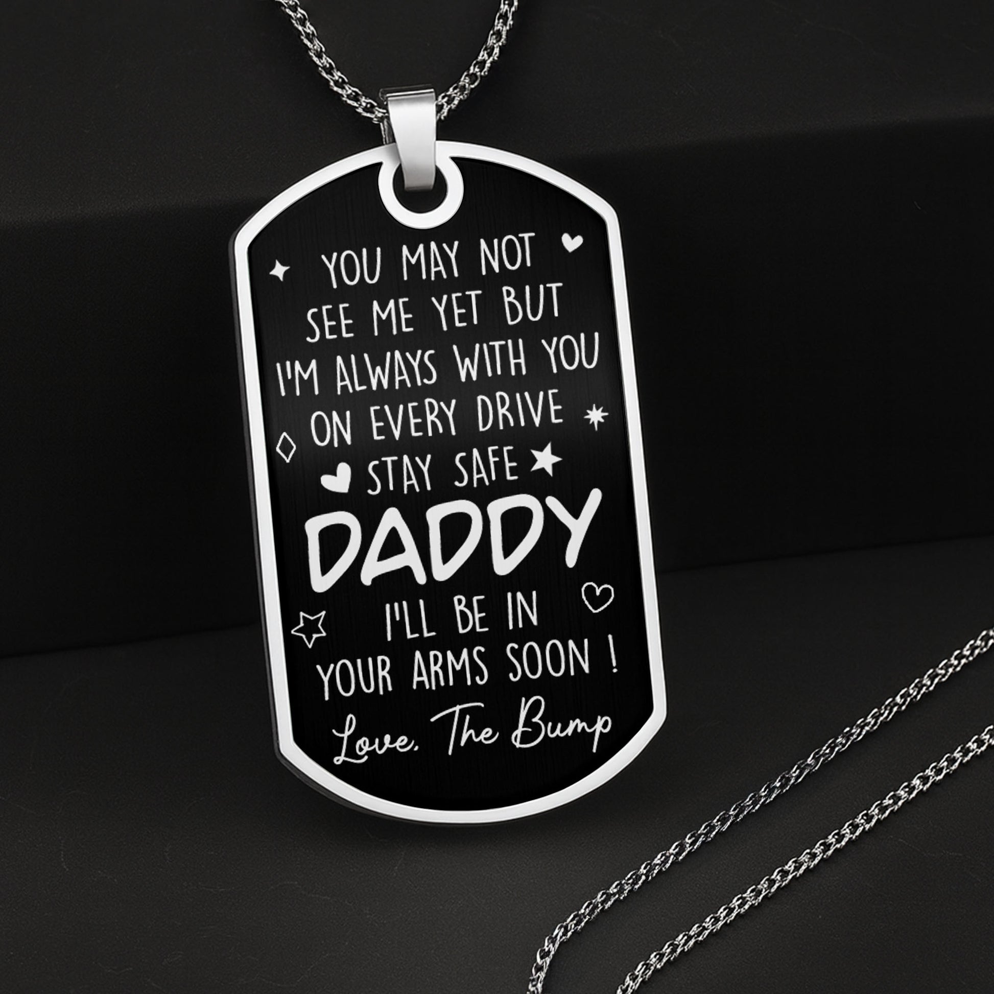 Stay Safe Daddy, I'll Be In Your Arms Soon, Ultrasound Image