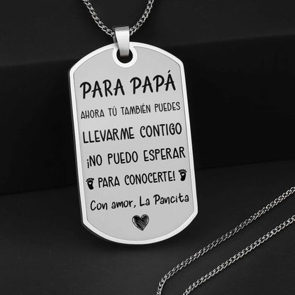 Para Papá, Ahora Tú También, Ultrasound Heart Necklace