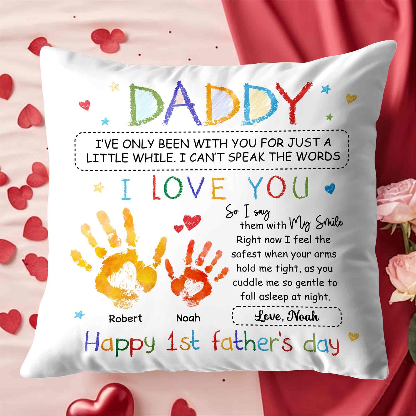 I've Only Been With You For Just A Little While, Handprints Heart