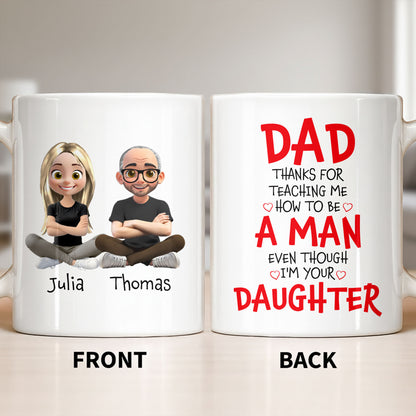 Our Bond Is Forever Side By Side Cartoon Couple