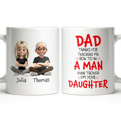 Our Bond Is Forever Side By Side Cartoon Couple