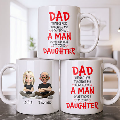 Our Bond Is Forever Side By Side Cartoon Couple