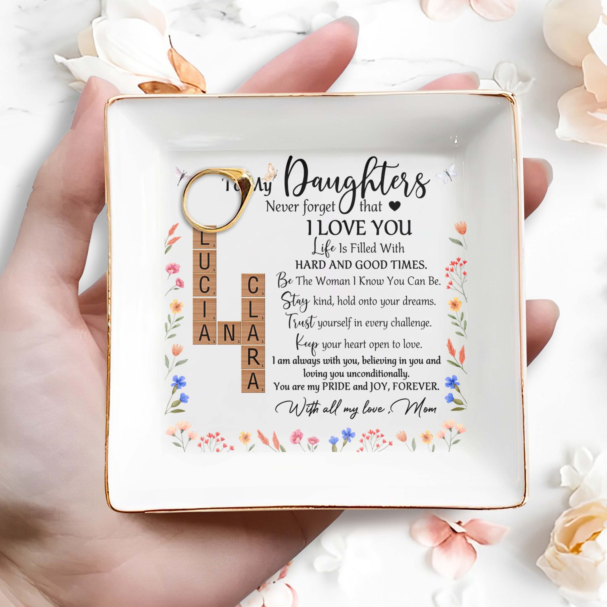 To My Daughters Never Forget That I Love You