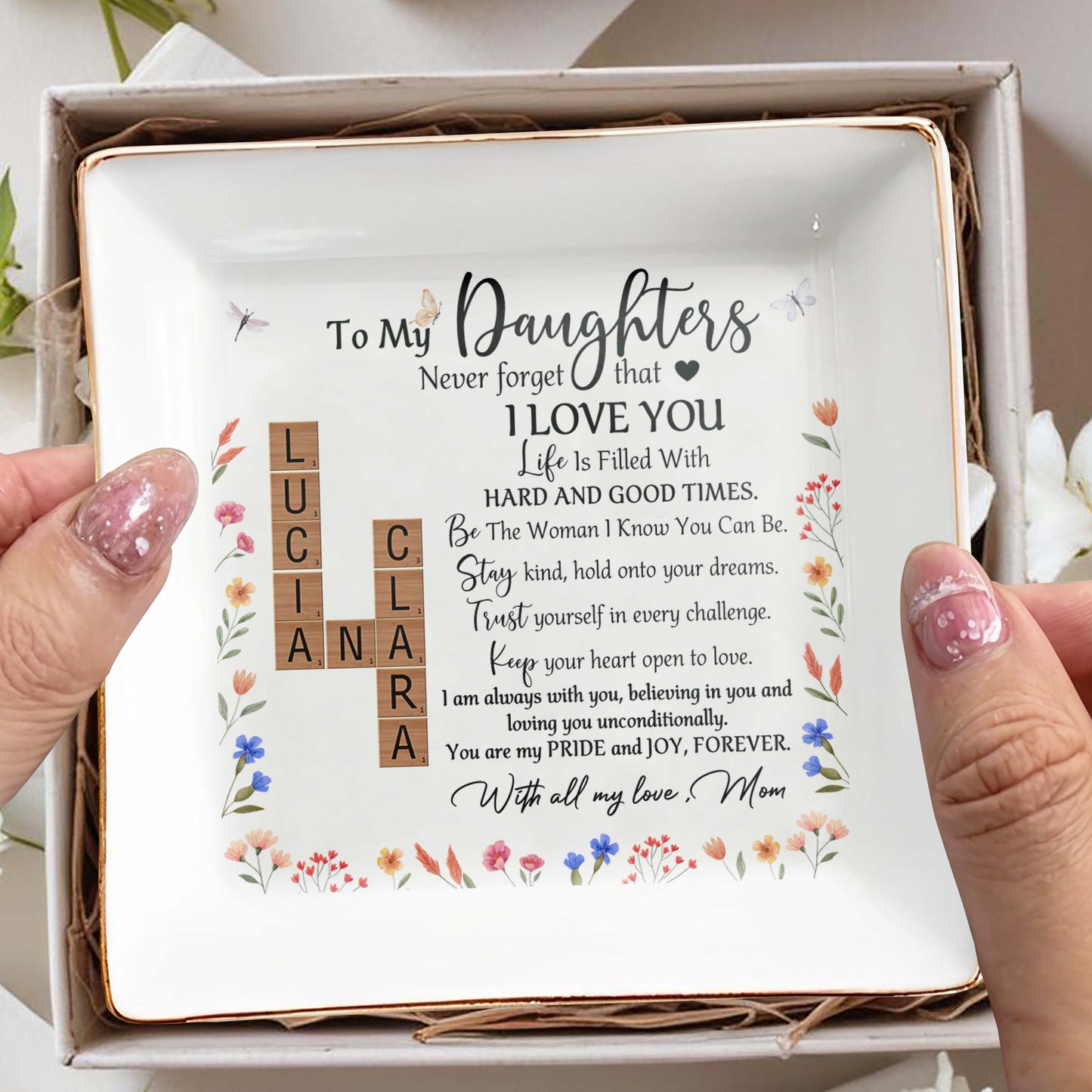 To My Daughters Never Forget That I Love You