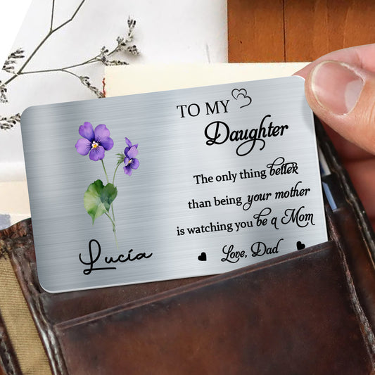 Flowers Hearts Message For Daughter