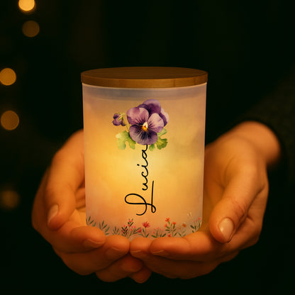 To My Daughter, Love From Mom, Butterfly And Flowers