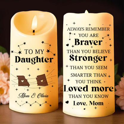 Always Remember You Are Braver, Stronger, Smarter, Heart and Stars