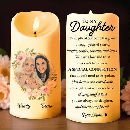 Special Connection Floral Motif Daughter Gift