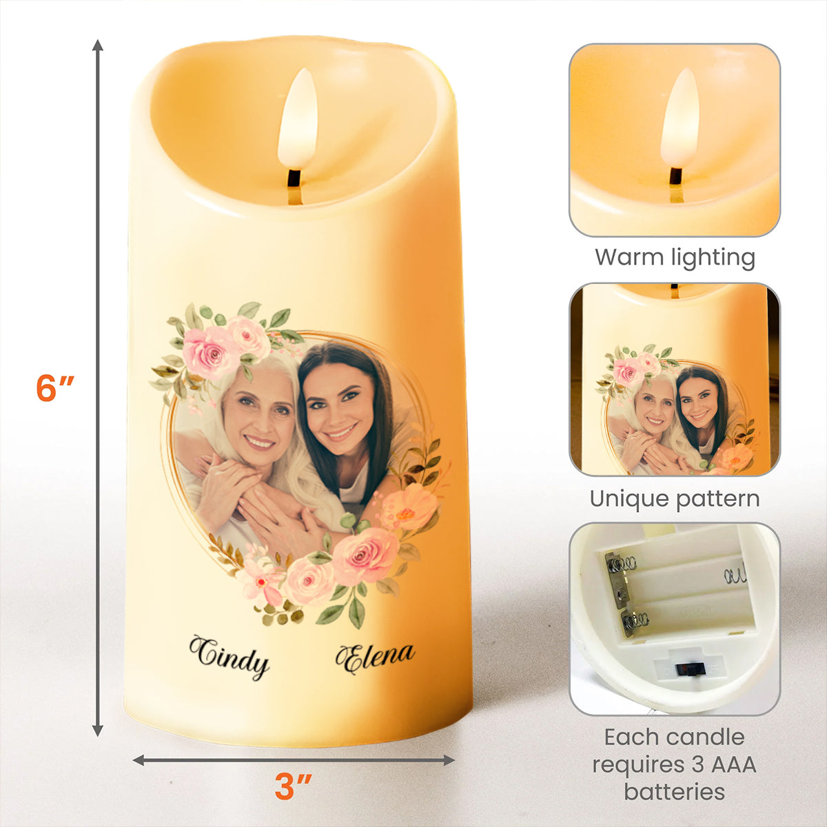 Special Connection Floral Motif Daughter Gift