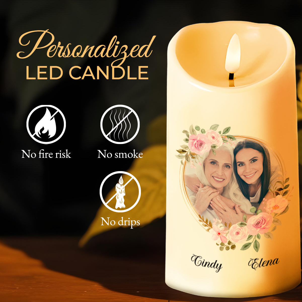Special Connection Floral Motif Daughter Gift