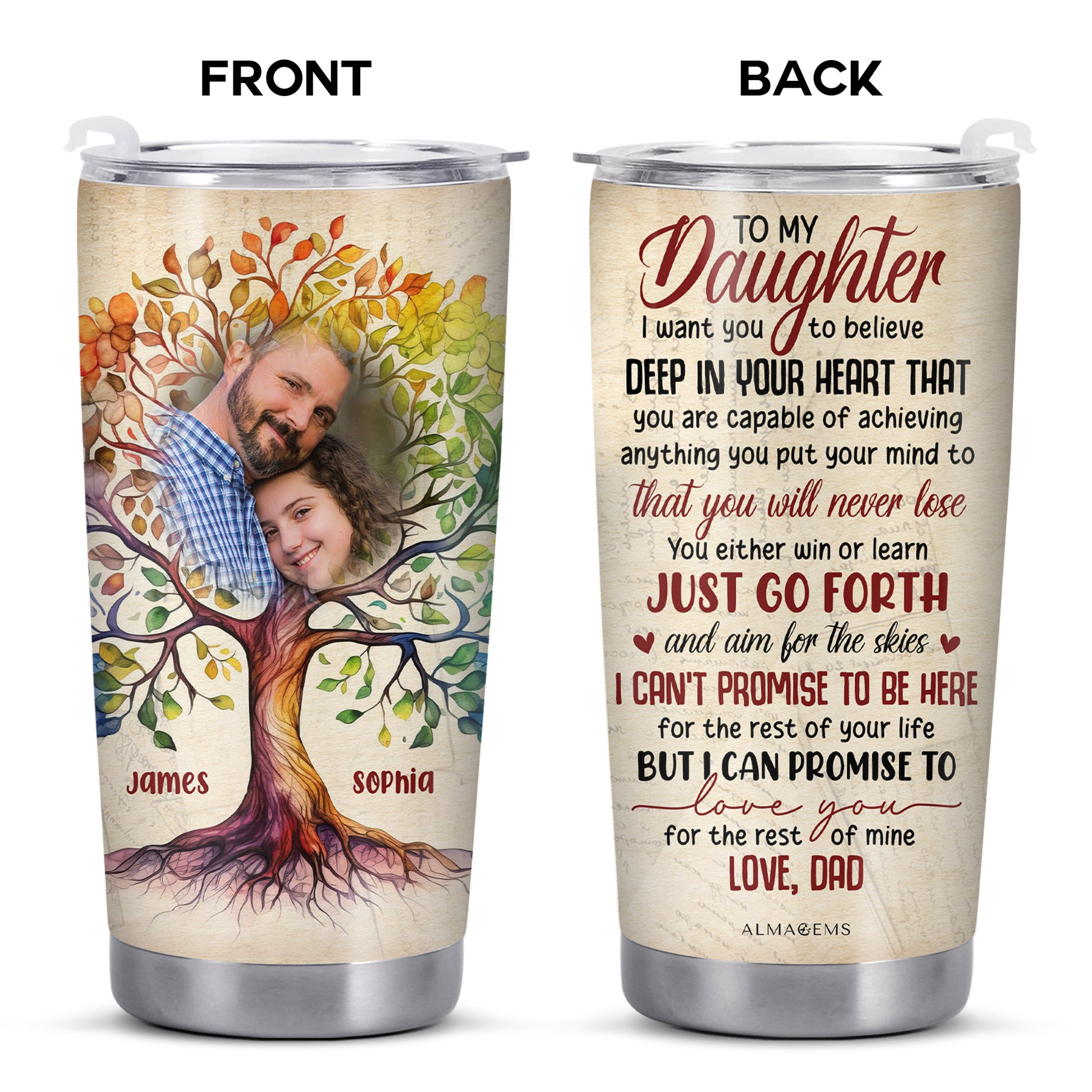 Heartfelt Message For Daughter Embraced By Nature