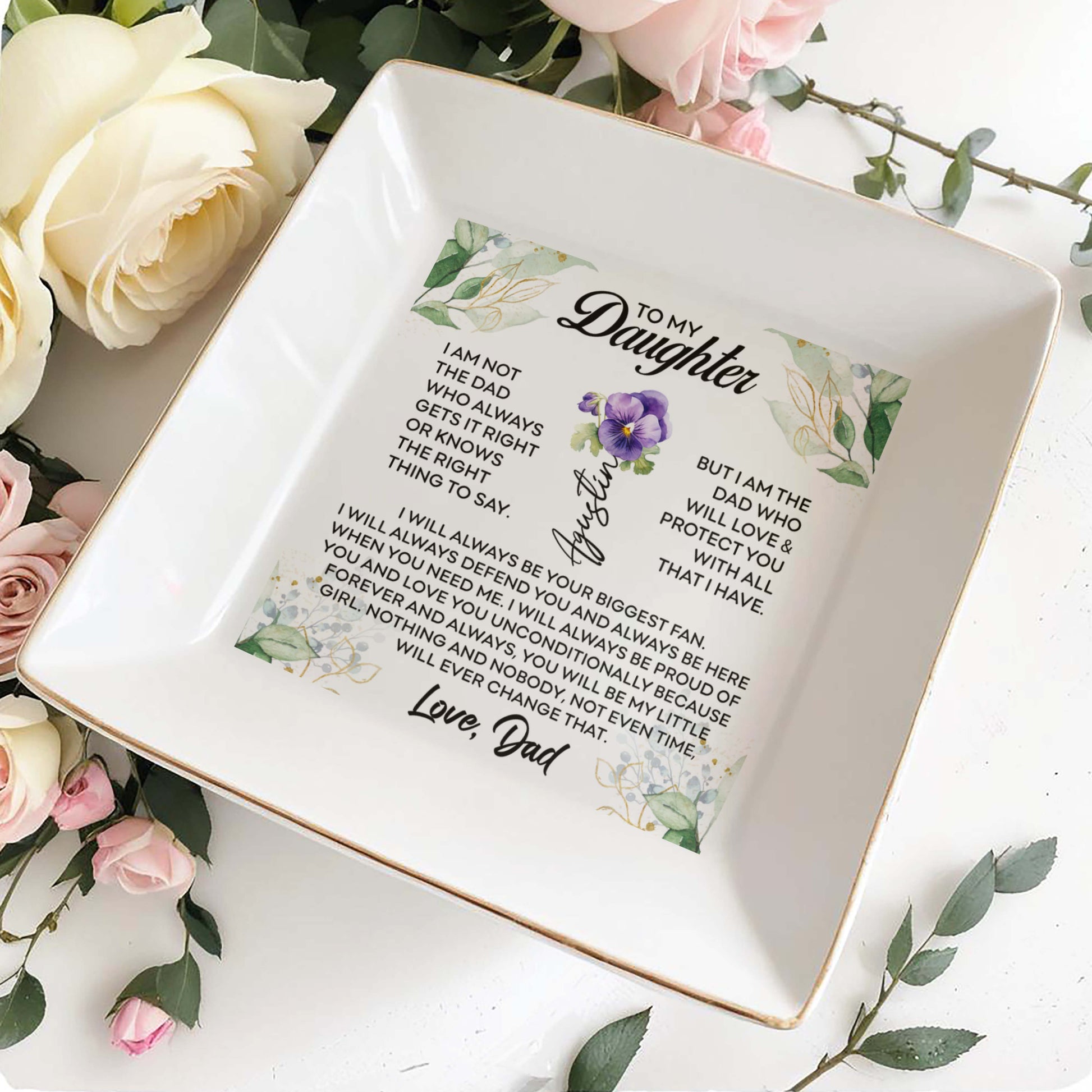 To My Daughter, The Dad Who Will Love & Protect You