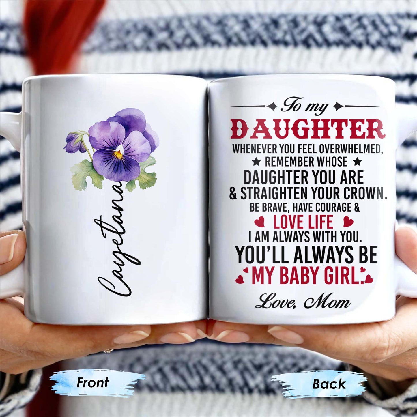 Courage And Love Message From Mom To Daughter
