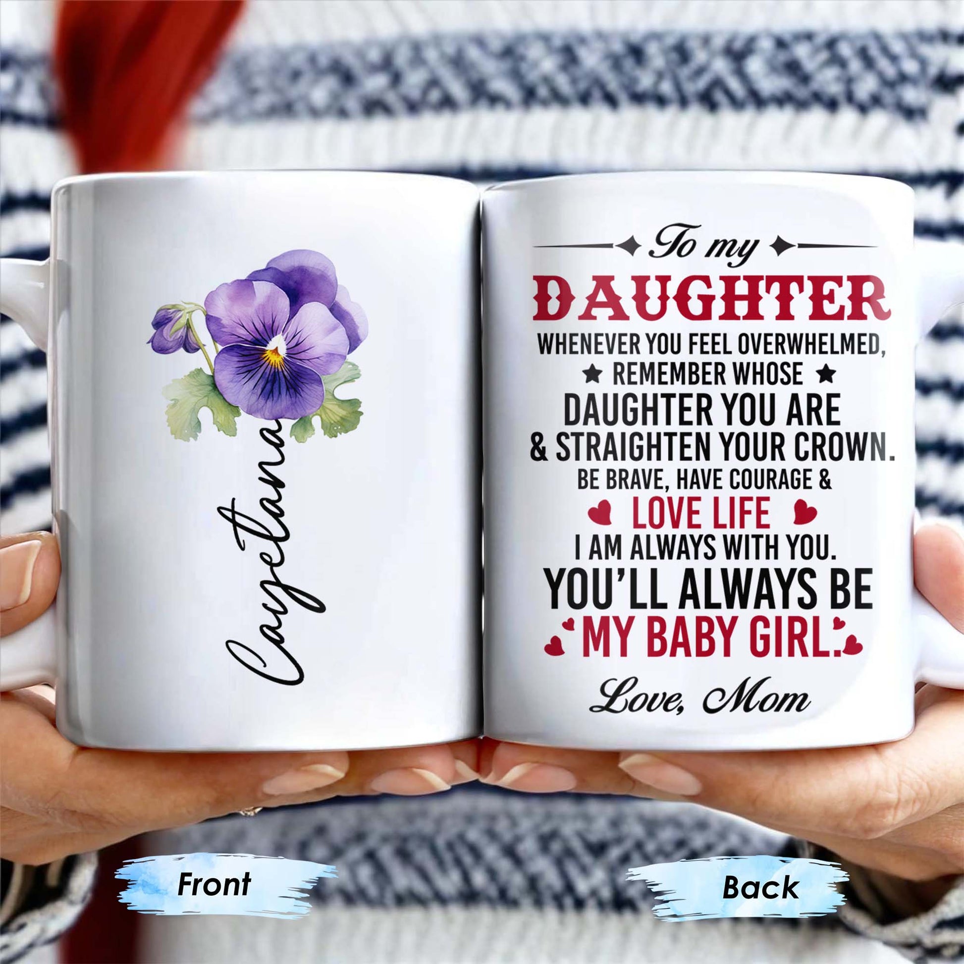Courage And Love Message From Mom To Daughter
