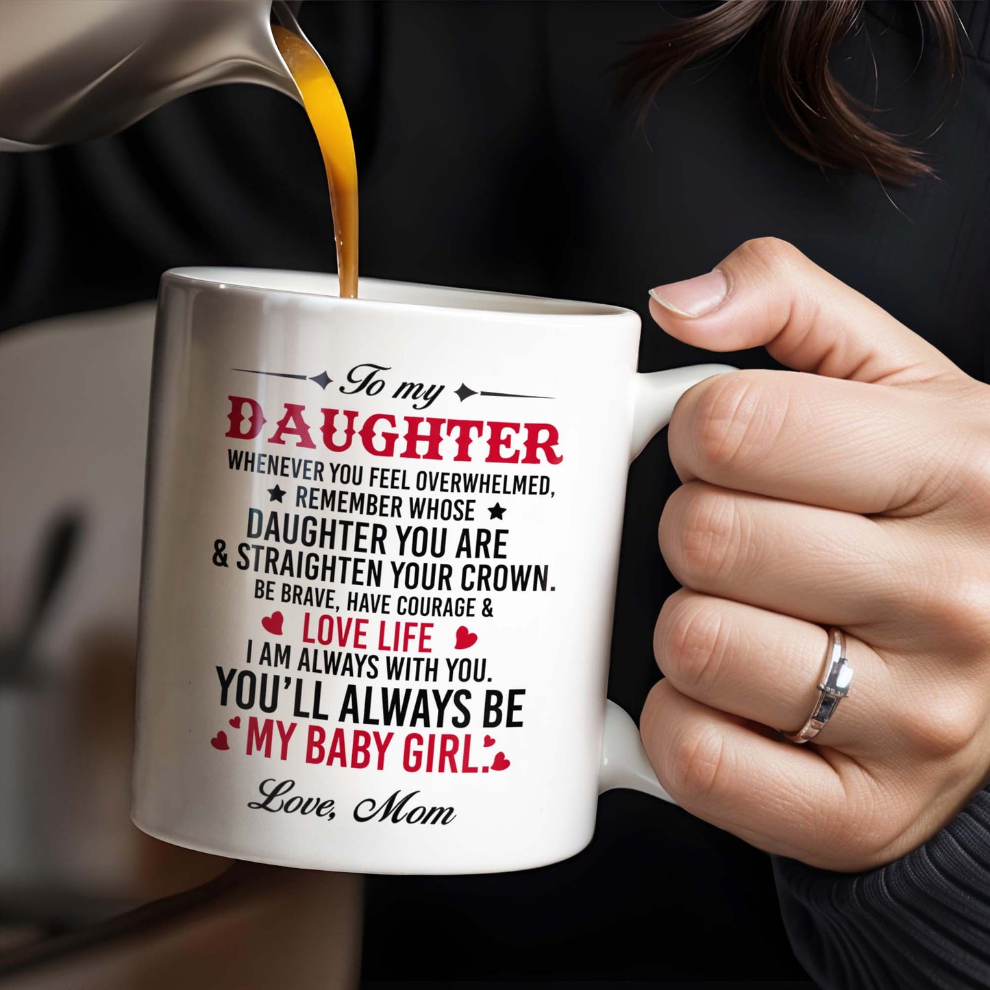 Courage And Love Message From Mom To Daughter