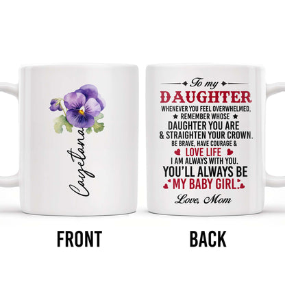 Courage And Love Message From Mom To Daughter