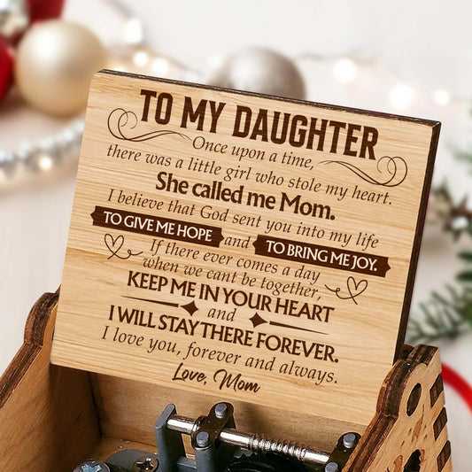 To My Daughter, Forever And Always With Love, Mom