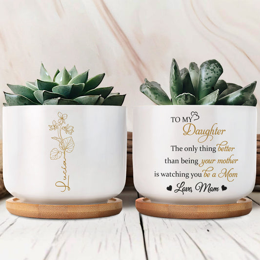 To My Daughter, The Only Thing Better Than Being Your Mother, Heart and Script Font