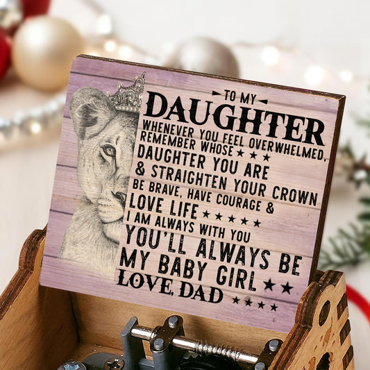 Straighten Your Crown, Lion Custom Music Box