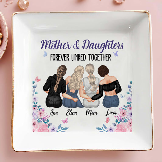 Mother & Daughters Forever Linked Together, Women Holding Hands