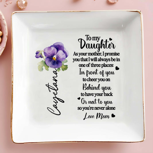 Pansy Flower Promise To Daughter From Mom