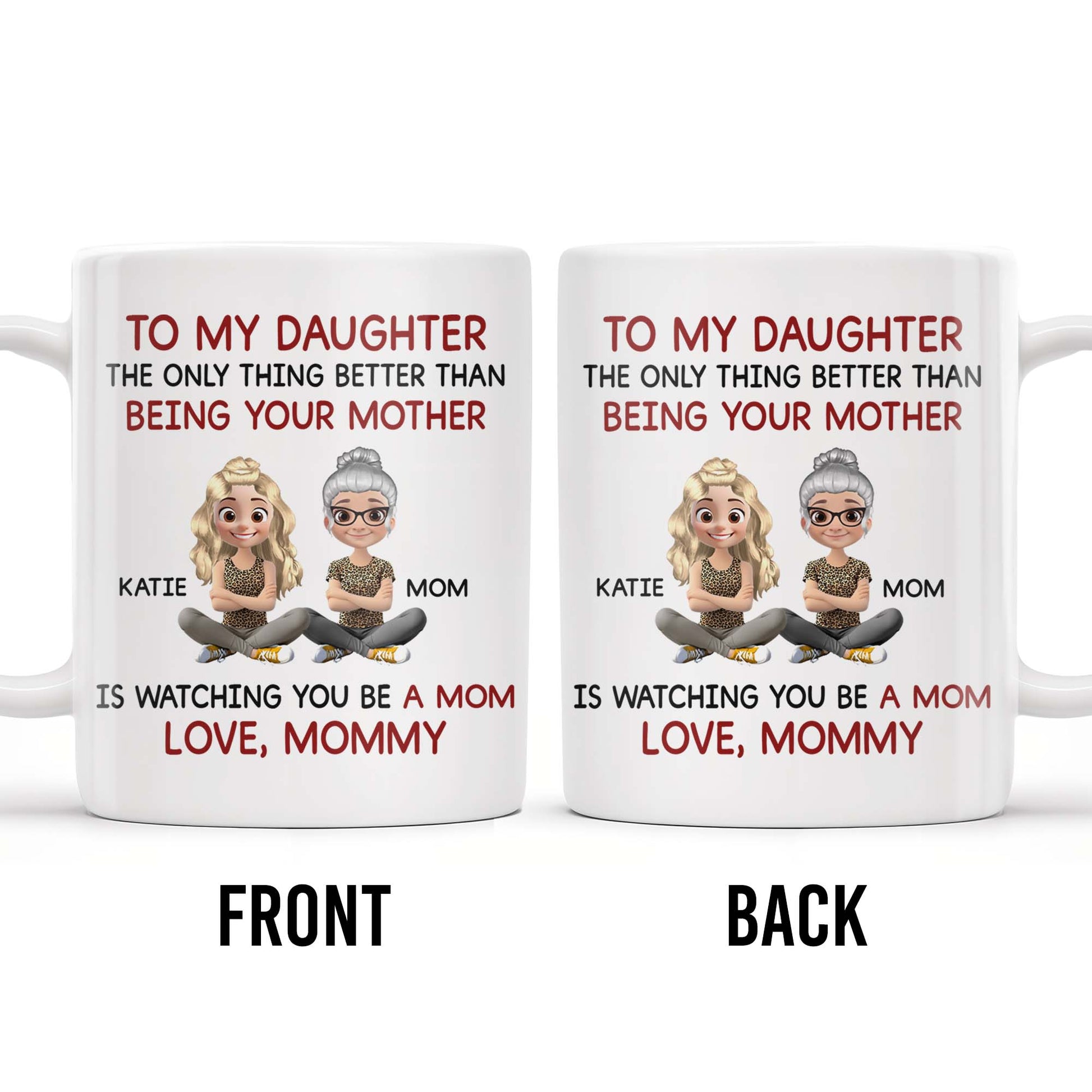 To My Daughter Watching You Be A Mom