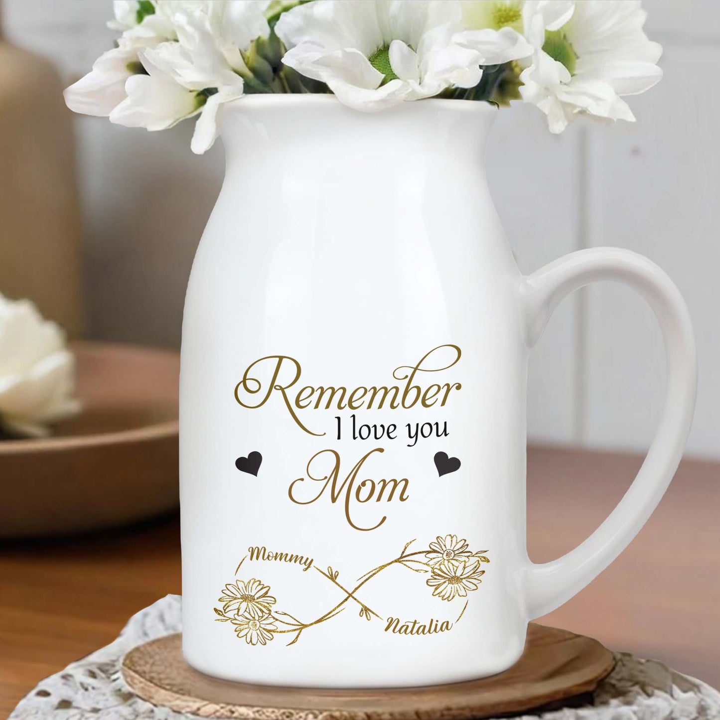 Remember I Love You Mom, Flowers and Hearts