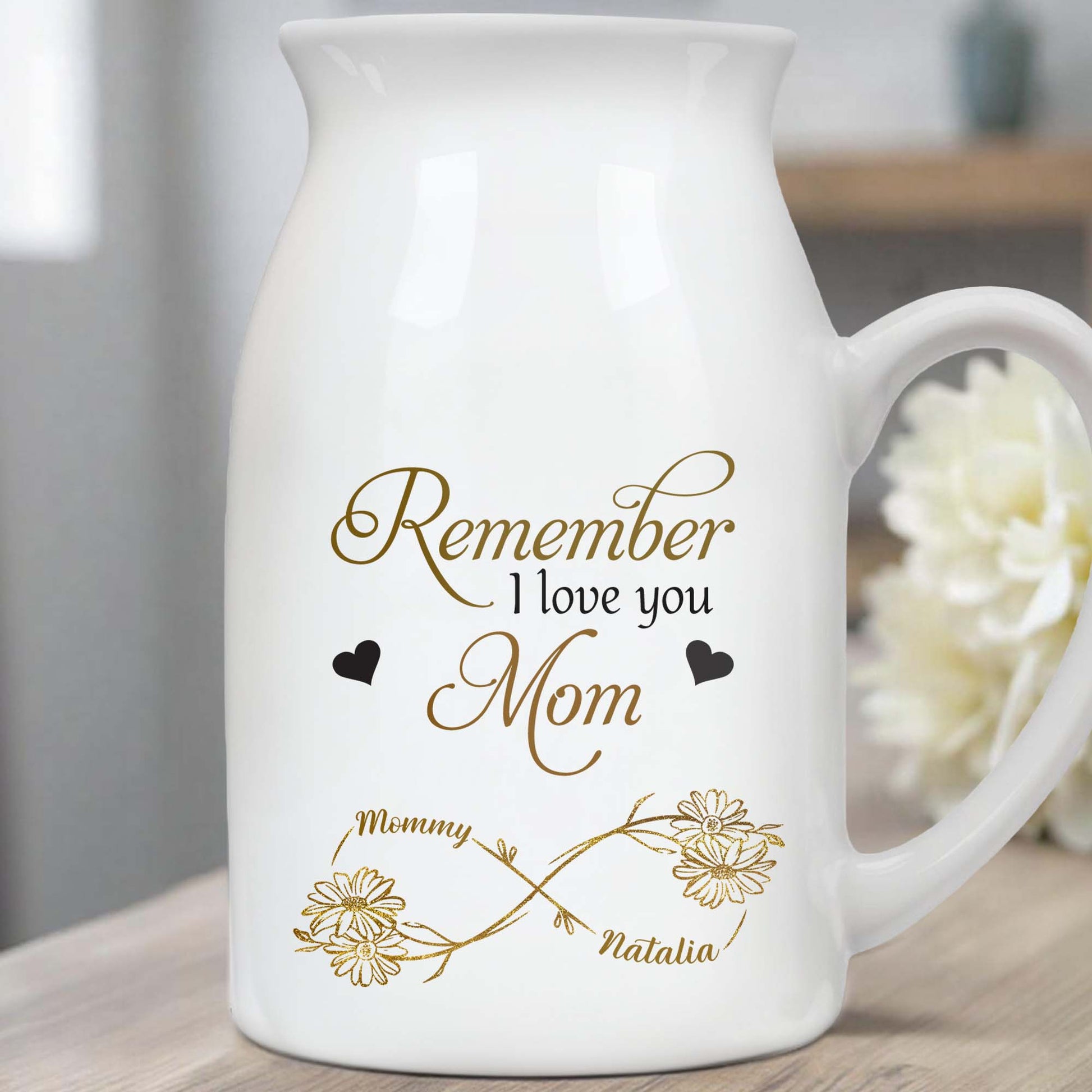 Remember I Love You Mom, Flowers and Hearts