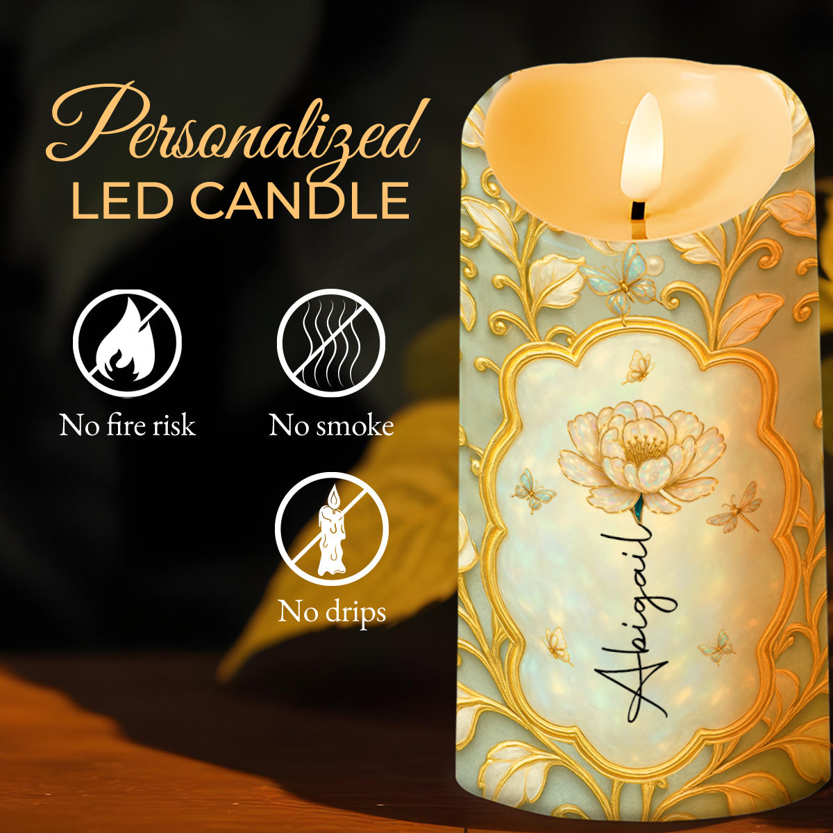 To My Beautiful Daughter, Believe In Yourself, Flowers Design