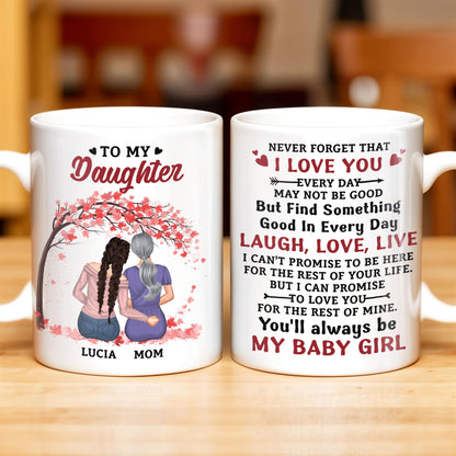 To My Daughter, Never Forget That I Love You, Mother and Daughter under Tree