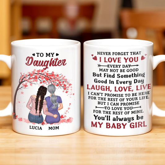 To My Daughter, Never Forget That I Love You, Mother and Daughter under Tree