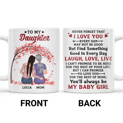To My Daughter, Never Forget That I Love You, Mother and Daughter under Tree
